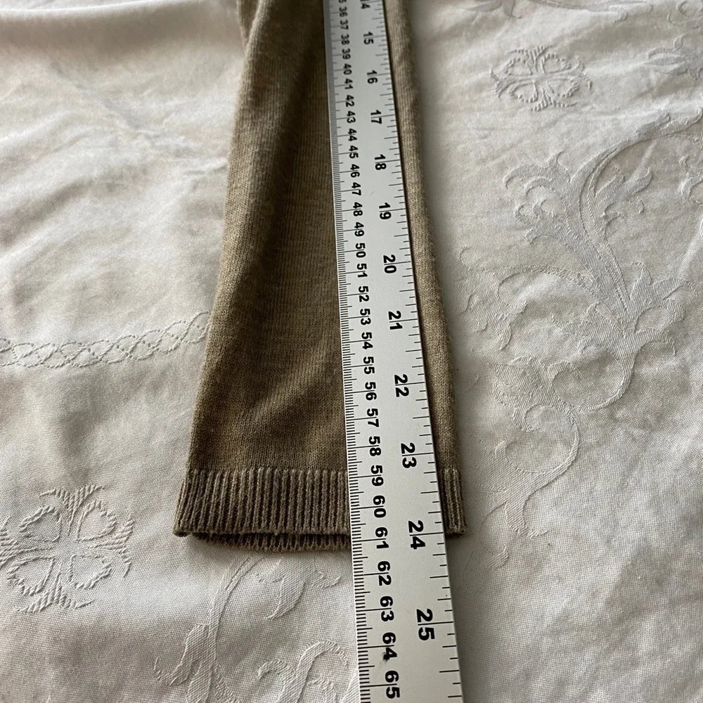 Zara‎ Knit Women's Open Front Knit Cardigan Wrap Long Sleeve Lined Size Medium - Picture 8 of 10